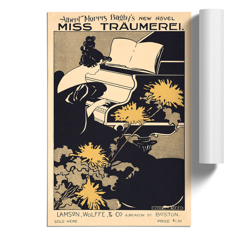 Miss Traumerei by Ethel Reed - Frameless Print, 30cm H x 21cm W x 0.1cm D