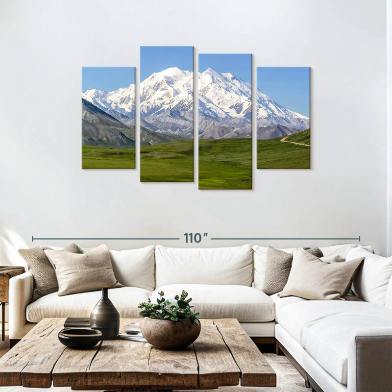 Kerrick Denali Morning View, 48" H x 75" W