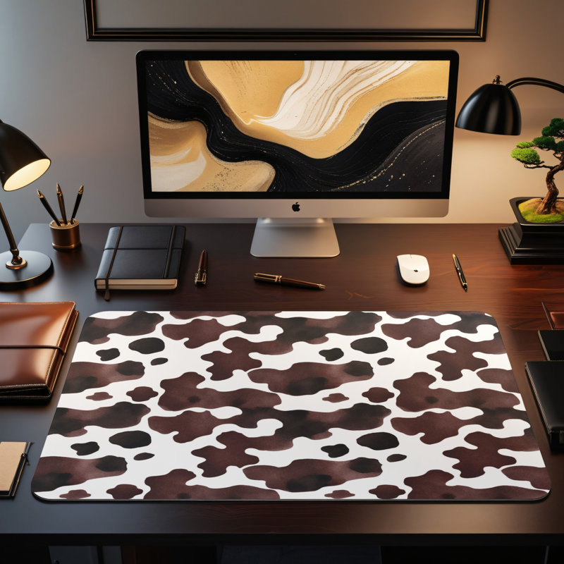 Polyester Desk Pad, 14.4x12.1