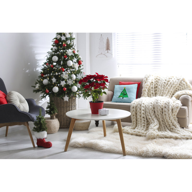 Reversible Throw Pillow, 26" x 26", Square
