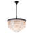 13 - Light 27" Modern Luxury Round Crystal Chandelier-551607601-551607603-551607605