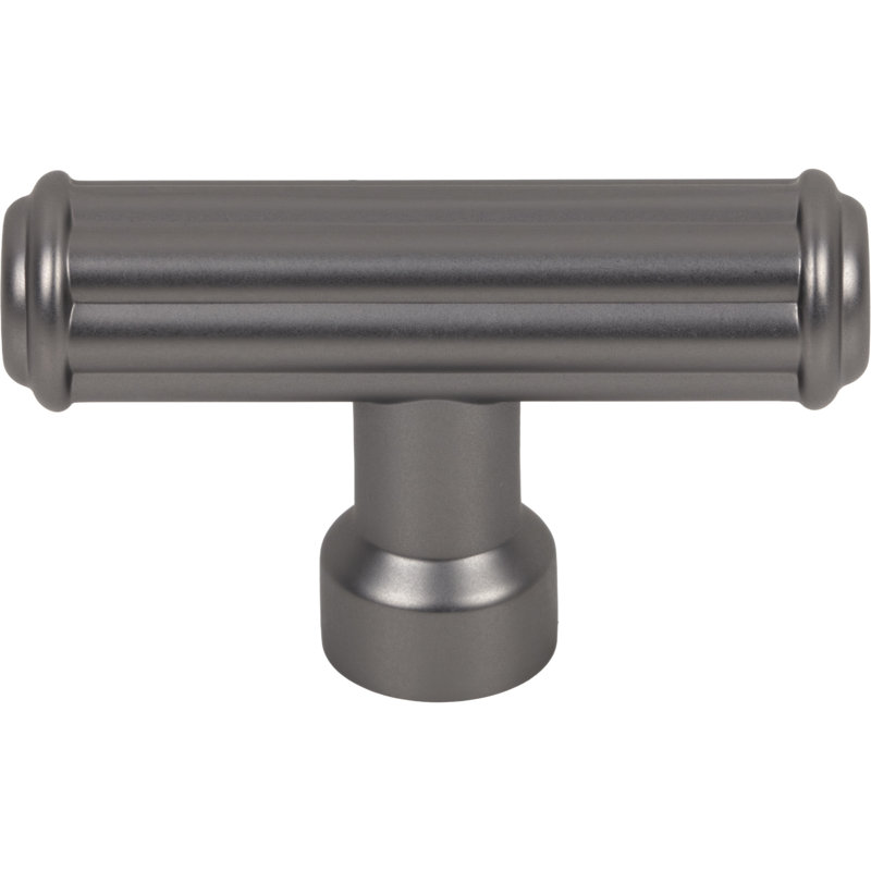 Pemberton 2 1/4" Length Bar Knob, Ash Gray