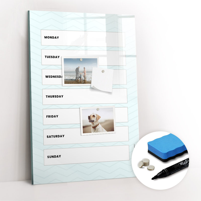 Weekly Planner Magnetic Dry Erase Board