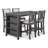 Josiha 5 - Piece Solid Wood Dining Set-904062079-868362353