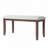 Anakin Linen Upholstered Bench with Rubberwood Legs-1984186850