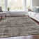 Machine Washable Indoor/Outdoor Xhevrie Taupe Rug