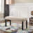 Fabric Dining Bench with Nailhead Trim-28959588