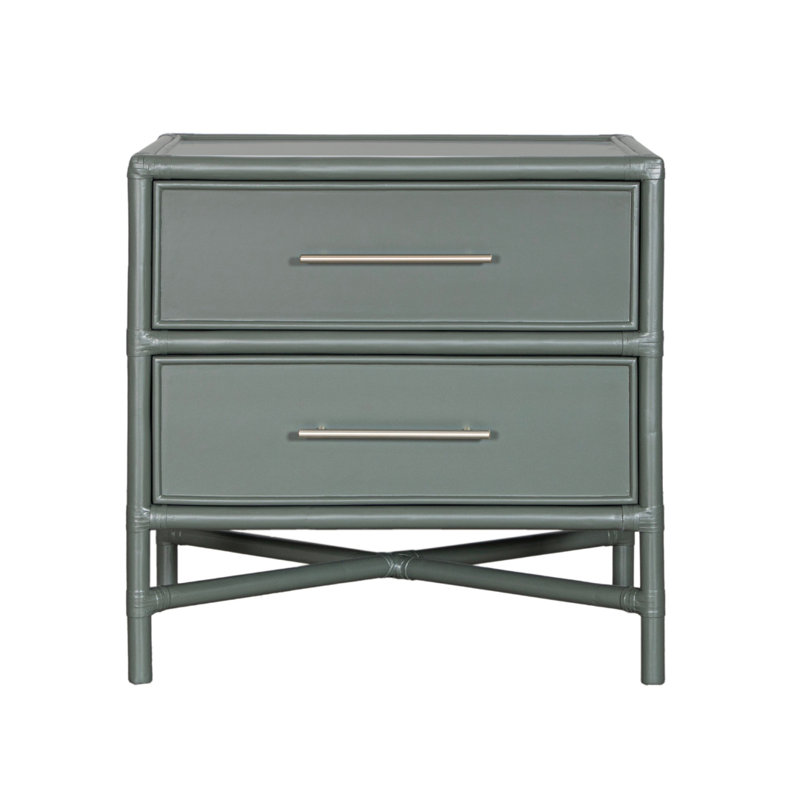 Venice 2 - Drawer Nightstand, Evergreen