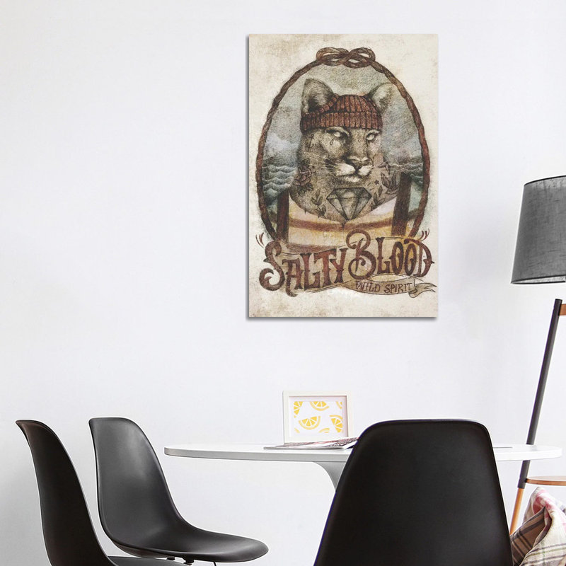 Salty Blood - Wrapped Canvas Print, 101.6 cm H x 66.04 cm W