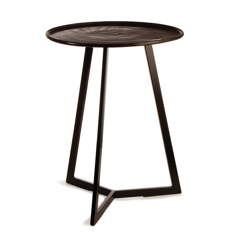 Zigler Metal End Table