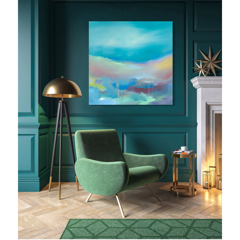 Serene 1 Piece Wrapped Canvas Wall Art, 70 cm H x 70 cm W