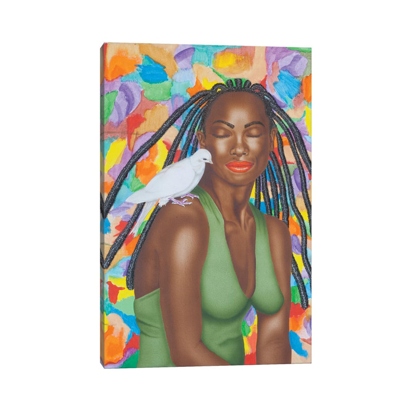At At Peace par Fred Odle - impression sur toile tendue, H 18 po x l 12 po x 1,5 po