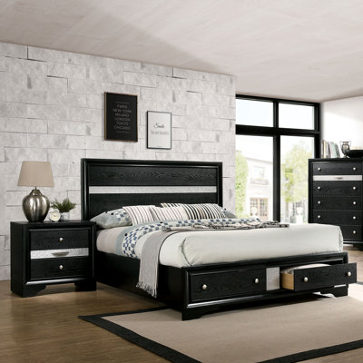Sana Wood Bedroom Set
