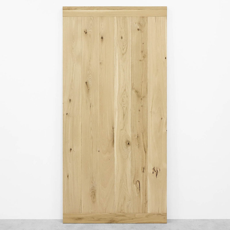Makena Barn Door, 220cm H x 100cm W x 4cm D, Unfinished