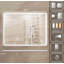 Miroir de salle de bain rectangulaire à DEL-16871175