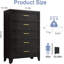 Commode 5 tiroirs pour garde-robe de chambre en métal à 5 tiroirs pour collection et rangement-456751602