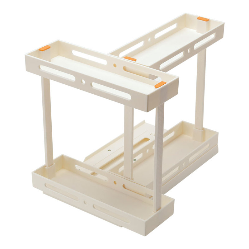 Freestanding Spice Rack with Adjustable Racks