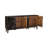 4-door Carved Solid Wood Sideboard