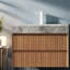 Meuble-lavabo moderne avec rangement