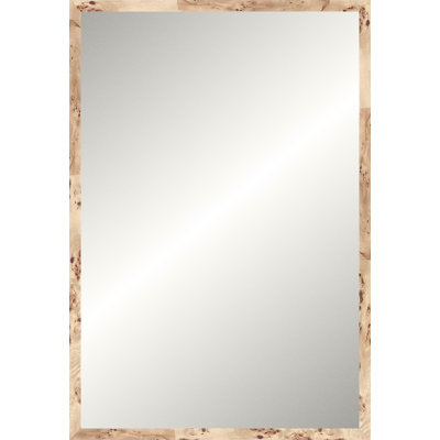 Blonde Burl Mirror