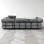 Canapé-lit modulaire rembourré modulaire sans os-1721927940