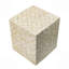 Tabouret 14 "x 14" x 18 "Capiz