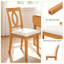 Ensemble de table de salle à manger 3 pièces à abattants, 1 table pliante extensible, 2 chaises rembourrées, ensemble de salle à manger pour 2 personnes-132467853