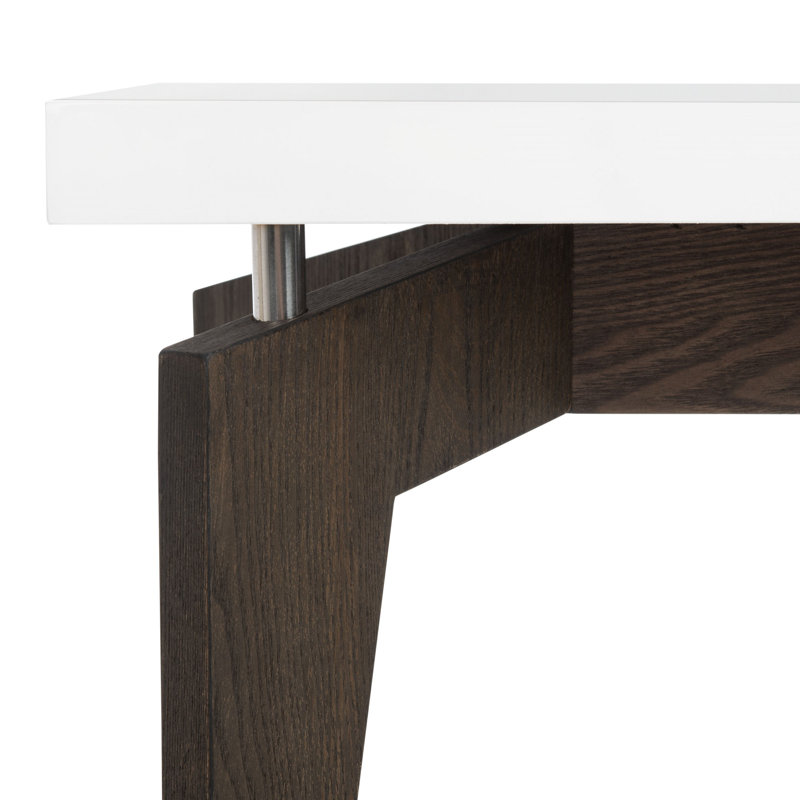 Crossville Tray Top End Table, Dark Brown