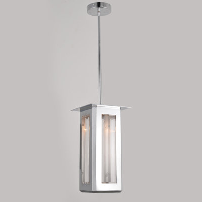 Luminaire rectangulaire simple 1 lumières Sidibe
