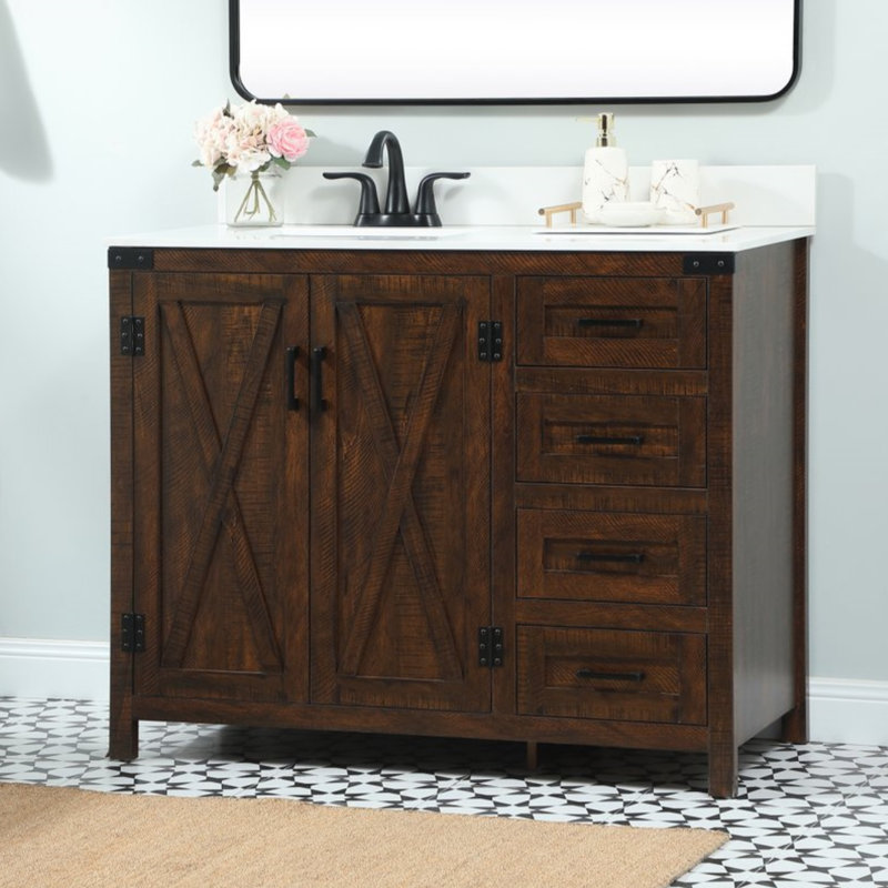 Ensemble de meuble-lavabo simple 42 po Slayton, Expresso