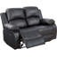  Causeuse inclinable en cuir 56 po-1391073389
