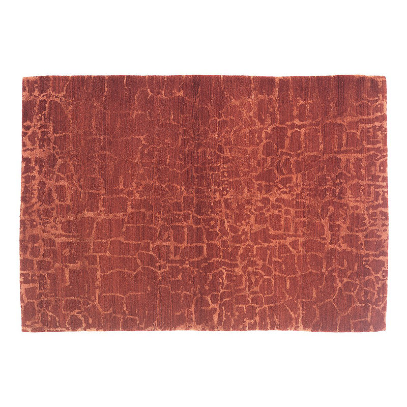 Vincente Wolf Abstract Area Rug in Pink/Red
