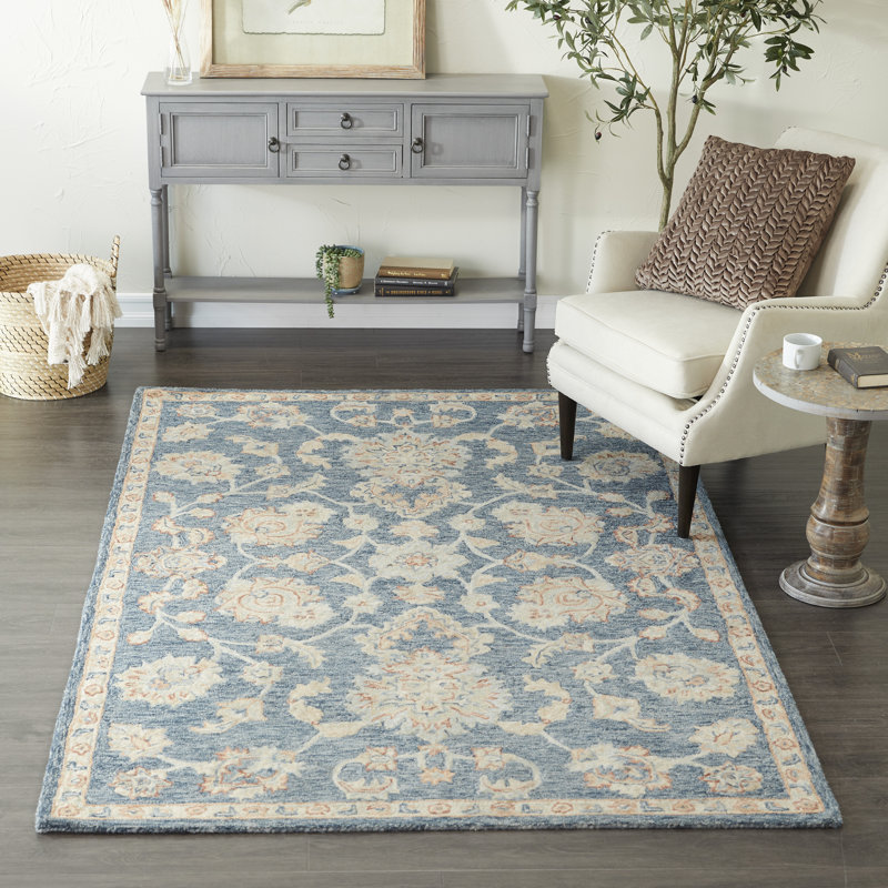 Marvell Wool Oriental Indoor Rug, Rectangle 5' x 8'