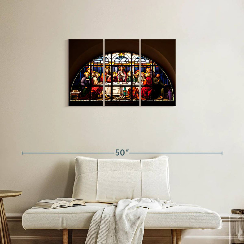 Adella Jesus And His Disciples, 20" H x 33" W