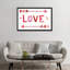 « love words iii », art textuel sur toile-72481192-72481193-72481194