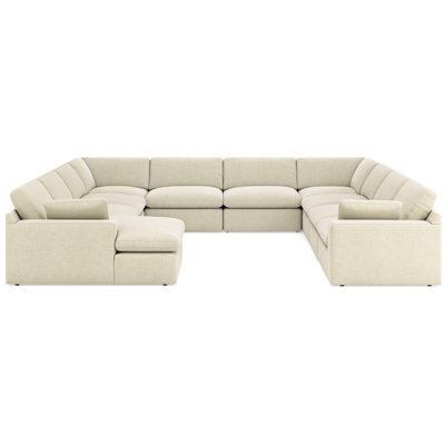 Elyza Upholstered U-Shaped Sectional Left Hand Facing