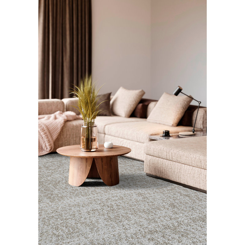 Tapis en polypropylène ivoire et beige Matilda, Rectangle 7 pi 10 po x 10 pi