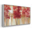 Arbres rouges - Toile tendue avec châssis encadré - Prêt à être accroché-1898046480-1898046481