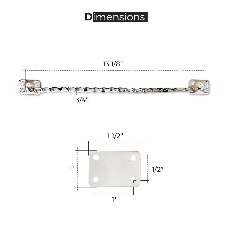 Shutter / Door Accessory, Brushed Nickel
