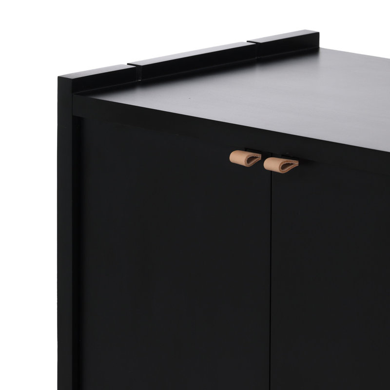 Etro Media Console, Black Wash Poplar