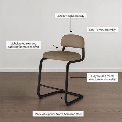 Tabouret de comptoir Amisco Flynn