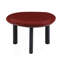 Table de bout rouge ultrabrillante