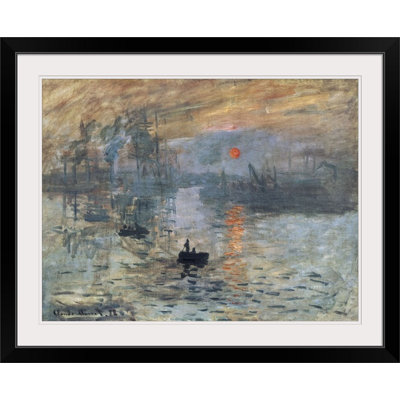 Impression, Sunrise par Claude Monet - print