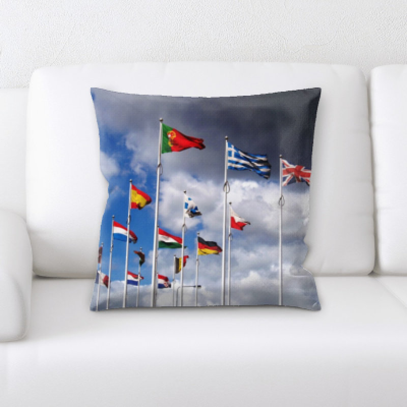 Coussin drapeau flags