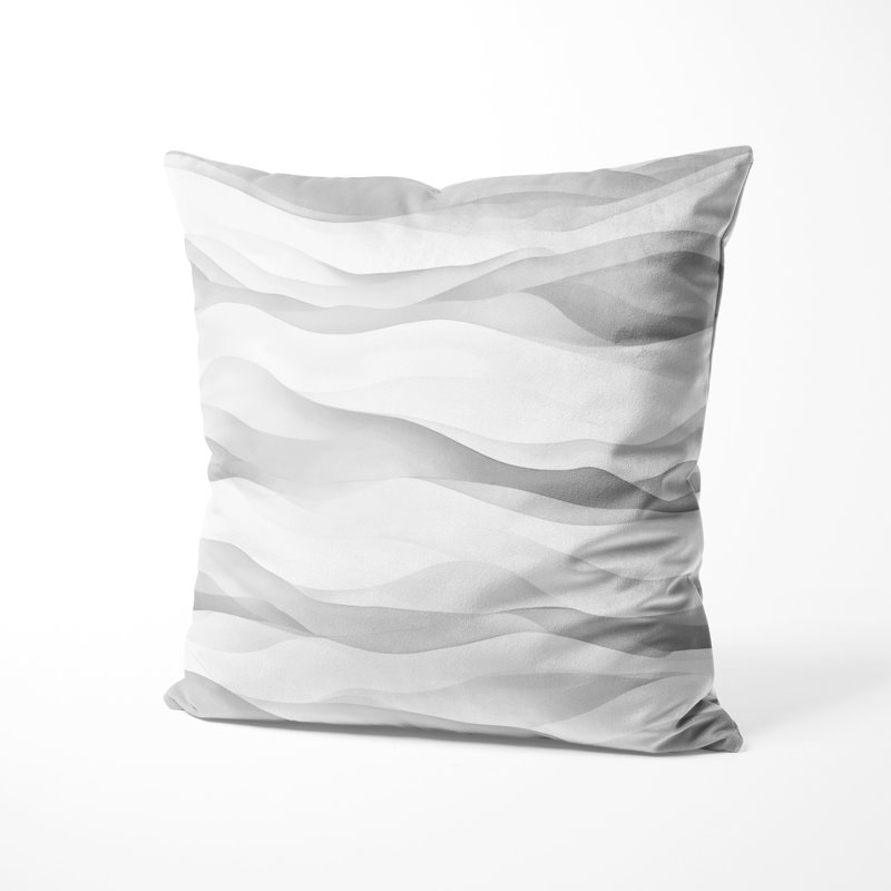 Coussin décoratif abstrait Abstract, H 18 po x l 18 po