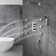 Trialo Solid Brass Color Changing LED Rain Shower Dynamic Lighting and Relaxing Rainfall Experience