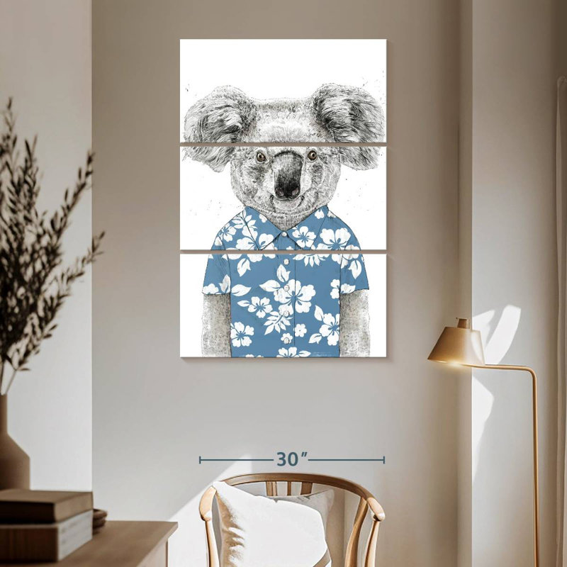 Brampt Summer Koala, 65'' H x 42'' W