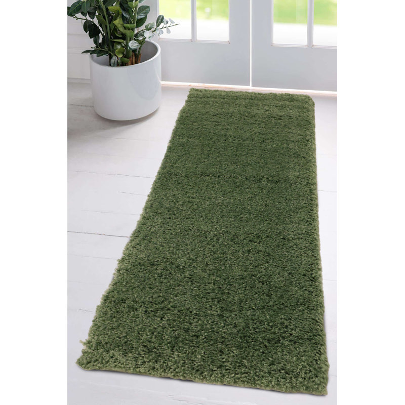 Arwa Solid Colour Area Rug, Runner 67 x 200cm
