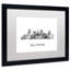 « baltimore maryland horizon wb-bw », impression sur toile encadrée-19531144-68768122