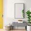  Minimalist wooden wall mirror with thin frame-366838189-366223447